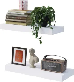 bontec-drewniane-polki-plywajace-zestaw-2-sztuk-40-cm-biale