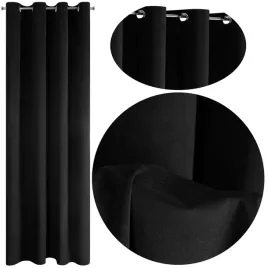 gotowe-zaslony-welurowe-na-przelotkach-140x250-zaslona-velvet-czarny-do-salonu-i-sypialni-gladka-oslona-okienna-zaciemniajaca