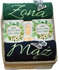 prezent-na-rocznice-slubu-jubileusz-20-30-40-50-komplet-recznikow-50x100-cm-410-500-gsm-wielokolorowe-tekstylia-lazienkowe