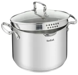garnek-z-pokrywa-wysoki-tefal-duetto-22cm-indukcja-22-cm-6-1-l-wzor-stal-nierdzewna