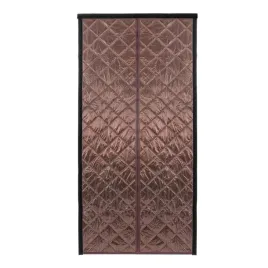 magnetyczna-kurtyna-termoizolacyjna-na-drzwi-100x210cm-wodoodporna-zaslona-bawelniana-w-krate-brazowa-oslona-wejsciowa