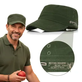 patrolowka-meska-czapka-z-daszkiem-bawelniana-zielona-khaki-pako-jeans-wojskowa-typu-army-regulowane-zapiecie-rozmiar-uniwersalny-gladka