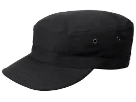 czapka-wojskowa-patrolowka-mil-tec-bdu-us-army-field-polowa-czarna-xl-bawelniane-nakrycie-glowy-dla-mezczyzn-styl-militarny