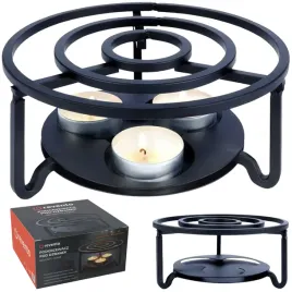 podgrzewacz-pod-dzbanek-na-swieczke-swieczki-zaparzacz-garnek-fondue-czarny-podstawka-grzewcza-do-herbaty-3-tealighty