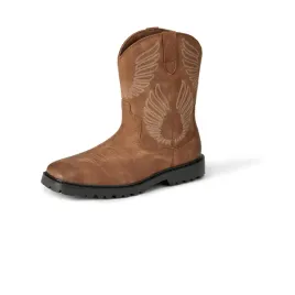 amazon-essentials-men-s-square-toe-western-cowboy-boots-tan-9-uk