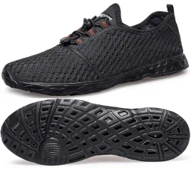 doussprt-men-s-water-shoes-quick-drying-sports-aqua-all-black-11-uk