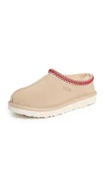 ugg-tasman-ii-slippers-sand-dark-cherry-2-uk
