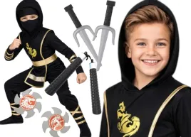 stroj-karnawalowy-ninja-wojownik-akcesoria-bal-122-128