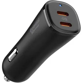 ladowarka-samochodowa-2x-usb-c-20w-30w-pd-pps-spigen-arc-essential-ev502-zasilacz-do-gniazda-zapalniczki-do-telefonu-i-tabletu-szybkie-ladowanie