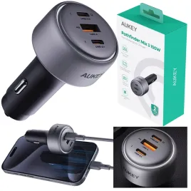 aukey-ladowarka-samochodowa-100w-2x-usb-c-1x-usb-a-do-gniazda-zapalniczki-zasilacz-usb-do-auta-adapter-do-telefonu-ladowanie-3-urzadzen-naraz
