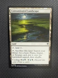 karta-magic-the-gathering-contaminated-landscape-frc-68