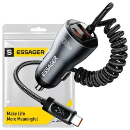 szybka-ladowarka-samochodowa-108w-usb-usb-c-do-telefonu-zapalniczki-kabel-adapter-do-auta-3-urzadzenia-przewod-1-m-ekran-oled-pd