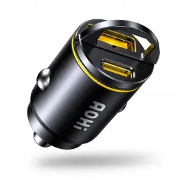 ladowarka-samochodowa-aohi-superauto-45-w-pd-usb-c-usb-a-quick-charge-3-0-adapter-do-gniazda-zapalniczki-zasilacz-do-auta-2-urzadzenia-jednoczesnie