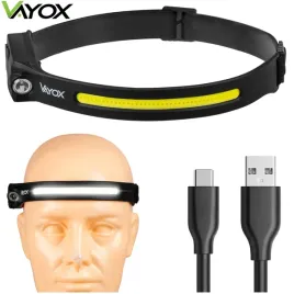 latarka-czolowa-czolowka-led-na-glowe-silikonowa-lekka-usb-c-350lm-vayox