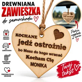 zawieszka-serce-do-auta-z-grawerem-jedz-ostroznie-personalizowany-prezent