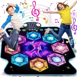 mata-taneczna-led-8-przyciskow-27-poziomow-trudnosci-3-tryby-gry-bluetooth-dla-dzieci-od-4-lat-zabawka-muzyczna-interaktywna-gra-ruchowa