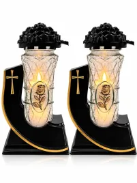 znicz-duzy-na-grob-piekny-obelisk-czarno-zloty-2-sztuki-lampion-nagrobny-parafinowy-31-cm-dekoracja-cmentarna
