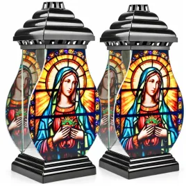 2-znicze-na-grob-znicz-szklany-duzy-39cm-kapliczka-bez-wkladu-dla-taty-mamy-lampion-nagrobny-parafinowy-na-cmentarz