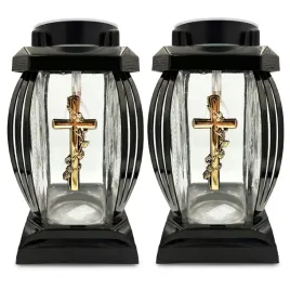 2x-znicz-solarny-led-duzy-szklany-na-cmentarz-lampion-ledowy-cieply-bialy-nagrobna-24-cm-ponad-75-h-swiecenia