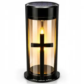 znicz-z-krzyzem-solarny-led-lampion-na-grob-na-cmentarz-mocne-swiatlo-oswietlenie-nagrobne-ponad-75-h-swiecenia-wysokosc-17-cm