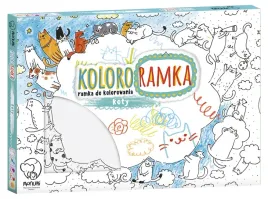 ramka-na-zdjecia-do-kolorowania-koty-monumi-art-windows-karton-5