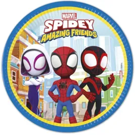 talerzyki-procos-spiderman-23-cm-8-szt