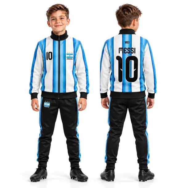 DRES PIŁKARSKI - MESSI ARGENTYNA 2026 - 128 cm