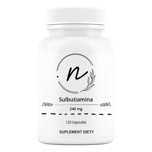Sulbutiamina  240 mg 120 kapsułek - NaturePro