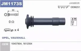 fajka-swiecy-zapl-opel-astravectra-1-6-janmor-jm1173s