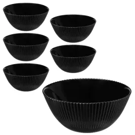 6x-salaterka-aurora-black-miska-152cm-szklana-do-zupy-przekasek-ryflowana-do-deserow-lodow-salatek-i-dodatkow