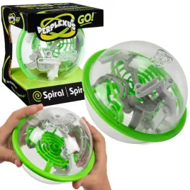 perplexus-go-labirynt-kulkowy-3d-gra-zrecznosciowa-spirala-zielony-6-lamiglowka-logiczna-dla-dzieci-zabawka-manualna-jednoosobowa