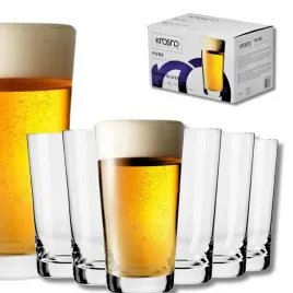krosno-kufel-szklanka-do-piwa-590ml-pure-5469-6szt-pokal-na-piwo-kielich-przezroczyste-szklo-nadaje-sie-do-zmywarki