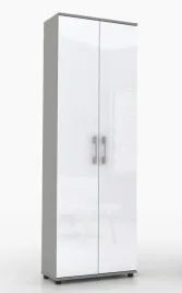 szafa-dwudrzwiowa-szary-front-polysk-biurowa-182x60x32-cm-2-drzwi-5-polek