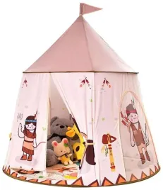 namiot-dla-dzieci-do-domu-pokoju-domek-palac-zamek-wigwam-indianski-tipi-iglo-wigwam-116-cm-czerwony-wiek-3-lata