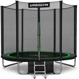 trampolina-dla-dzieci-ogrodowa-z-siatka-zewnetrzna-8ft-252cm-urbogym-do-skakania-akrobatyczna-okragla-42-sprezyny-obciazenie-do-100-kg