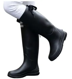kalosze-damskie-z-kokarda-czarne-gumiaki-gumowce-buty-20295-39-na-deszcz-wodoodporne-wodoszczelne-wysoka-cholewka-37-cm