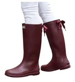 kalosze-damskie-z-kokarda-bordowe-gumiaki-gumowce-buty-20296-38-nieprzemakalne-obuwie-na-deszcz-z-gumy-wysoka-cholewka-37-cm-rozmiar-38