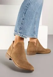 born2be-ciemnobezowe-botki-damskie-36-ekozamsz-buty-za-kostke-na-zamek-plaski-obcas-3-cm-obuwie-jesienne