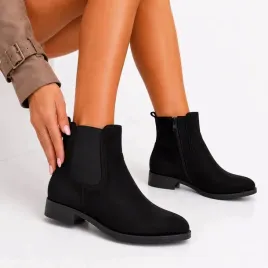 sztyblety-damskie-czarne-zamszowe-botki-plaskie-37-buty-za-kostke-na-suwak-z-mikrofibry-niski-obcas-15-cm-wkladka-24-cm