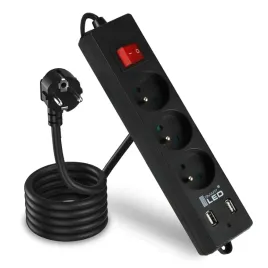 przedluzacz-listwa-zasilajaca-sieciowa-3m-3-gniazda-230v-2x-usb-ladowarka-rozgaleznik-elektryczny-z-uziemieniem-czarny-kabel-polwinitowy