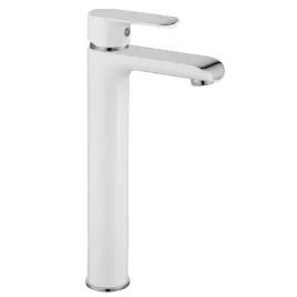 bateria-umywalkowa-bloom-wysoka-biala-chrom-rea