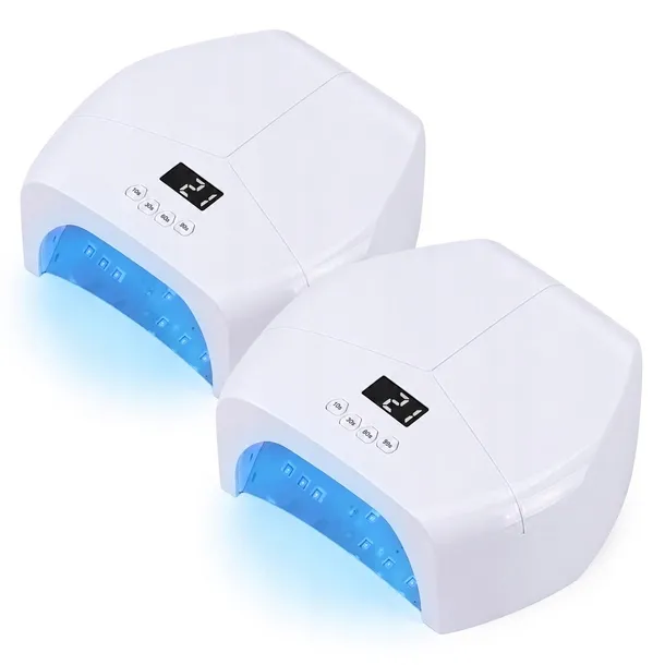 2x Lampa Do Paznokci UV LED BQ-L8 298W PROFESJONALNA Mocna Do Żelu hybryd