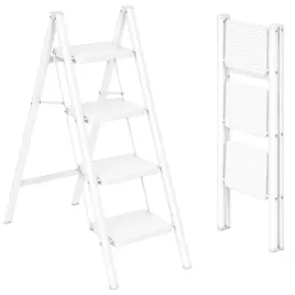 drabinka-4-stopniowa-metalowa-easystep-skladana-white