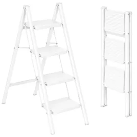 drabinka-4-stopniowa-metalowa-easystep-skladana-white