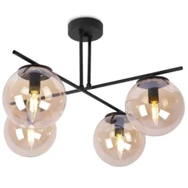 lampa-sufitowa-wiszaca-zyrandol-czarny-loft-nowoczesny-led-nad-wyspe-kule-4-punkty-swietlne-szklana-oprawa-gwint-e14