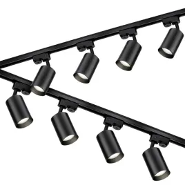 szynoprzewod-szyna-4m-8x-lampa-gu10-led-oswietlenie-szynowe-zestaw-system-sufitowy-czarny-8-punktow-swietlnych