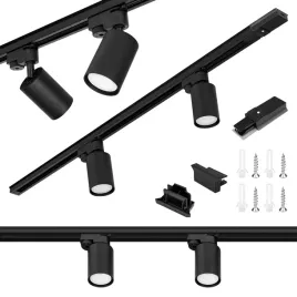 zestaw-szynoprzewod-szyna-1m-2x-lampa-gu10-led-oswietlenie-szynowe-czarne-reflektory-sufitowe-oprawy-na-szyne-2-punkty-swietlne-maks-35-w