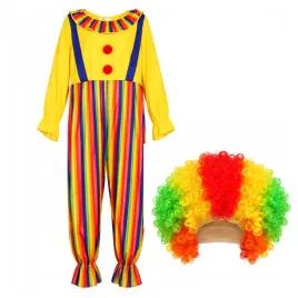 stroj-kaluna-klaun-cyrkowiec-przebranie-kostium-peruka-halloween-karnawal