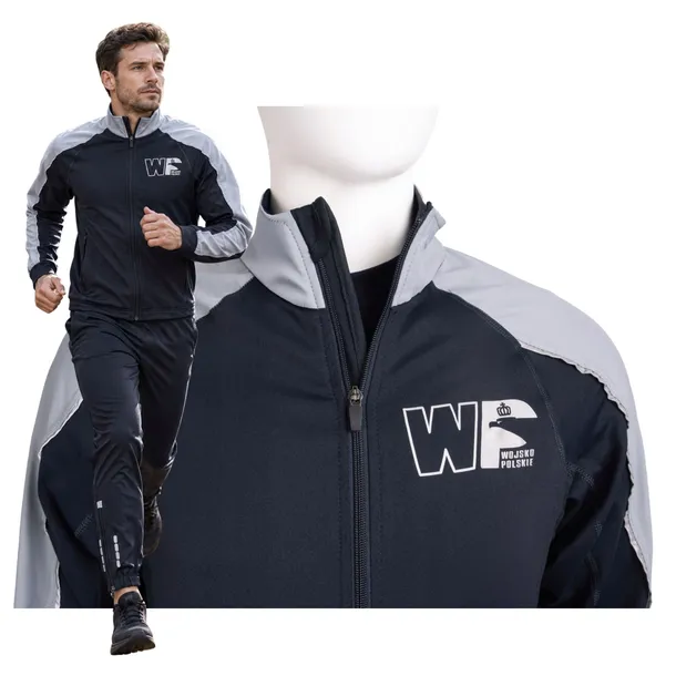 Dres Męski Komplet Sportowy Wojska Polskiego Bluza Spodnie M Wzrost 3