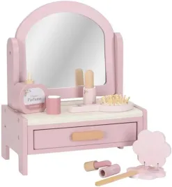 little-dutch-drewniana-pastelowa-toaletka-dziecieca-z-akcesoriami-stolik-kosmetyczny-zabawa-w-salon-pieknosci-od-3-lat